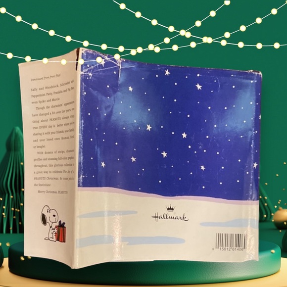 Vintage- The Joy of A Peanuts Christmas-50 Years of Comics- Hallmark c2000 - Picture 7 of 8